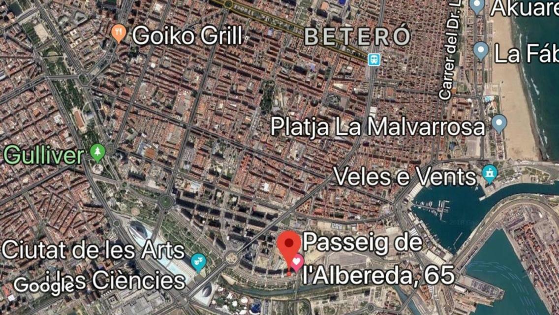 Apartamento En La Ciudad De Las Ciencias Y Cerca De La Playa 瓦伦西亚 外观 照片